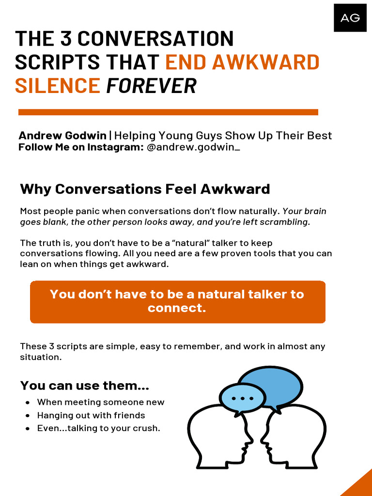 3 Scripts to End Awkward Conversations | PDF