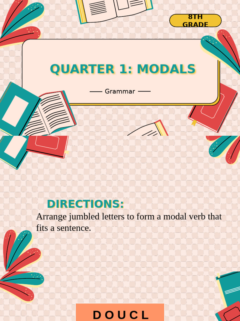 8th Grade Modal Verbs Guide | PDF | Verb | Linguistics