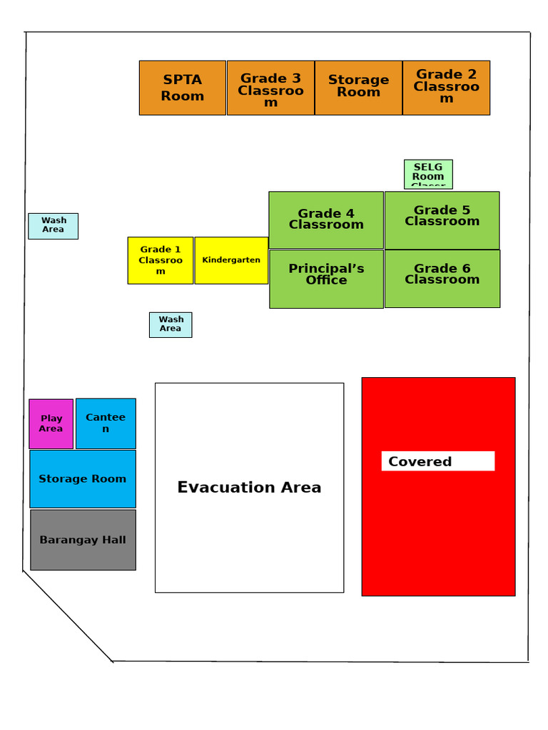 School Evacuation Area Map | PDF