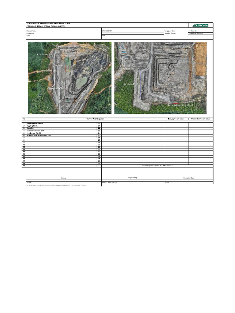 Request Survey PBP 251101 | PDF