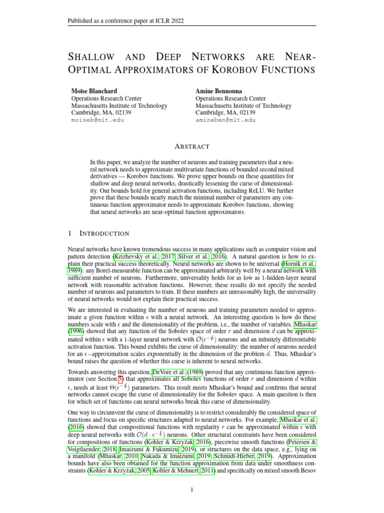 Bennouna Korobov | PDF | Function (Mathematics) | Derivative