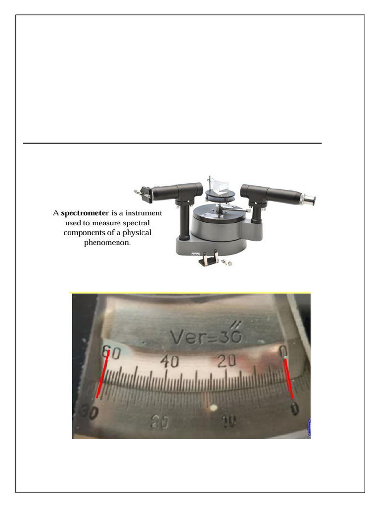 Measure Mercury Wavelengths Experiment | PDF | Wavelength | Atomic