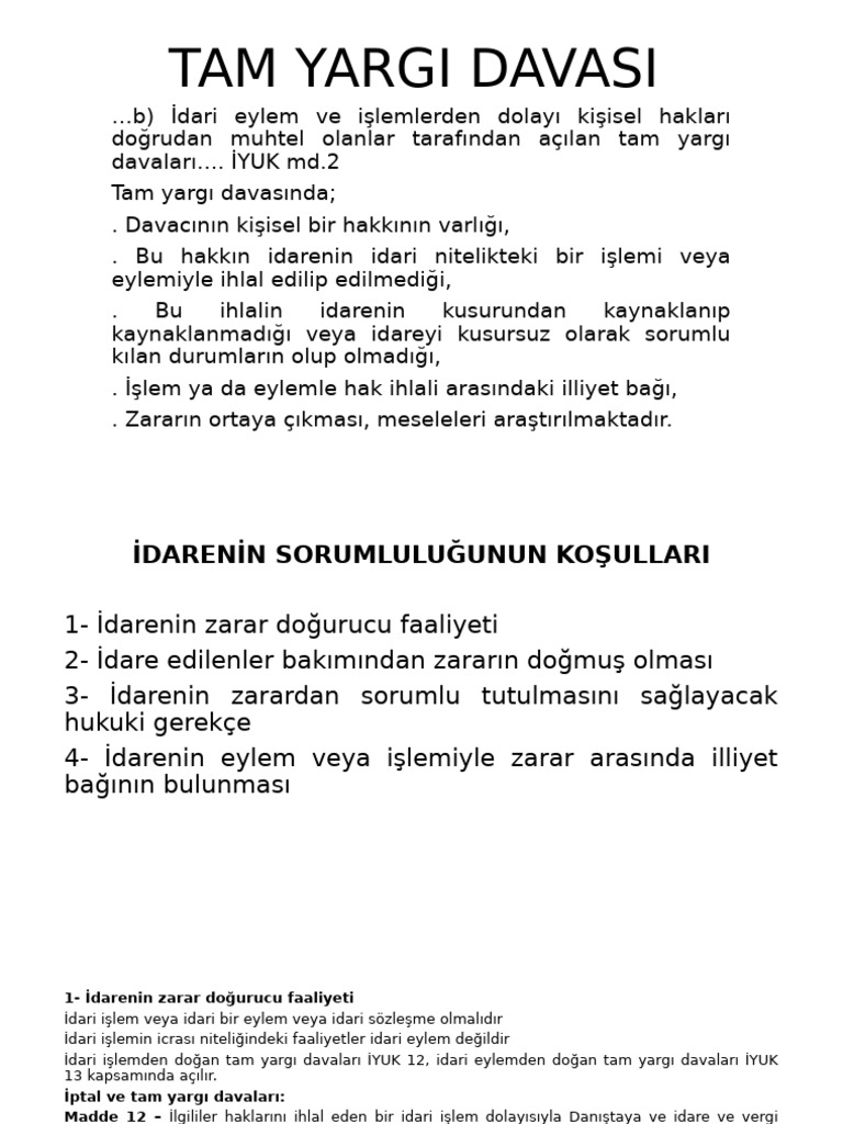 Idari Yargı 5 | PDF