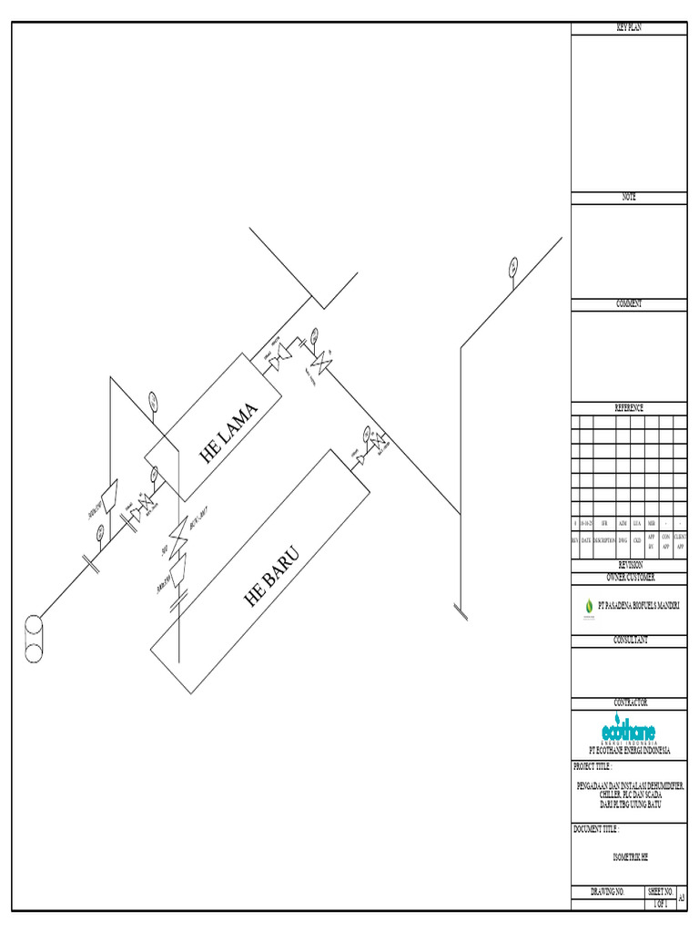 Eei d25001 PR Pid 003 r0 Pid Rev Isometrik He - Pdfs | PDF