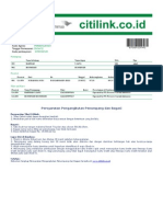 Citilink E Ticket