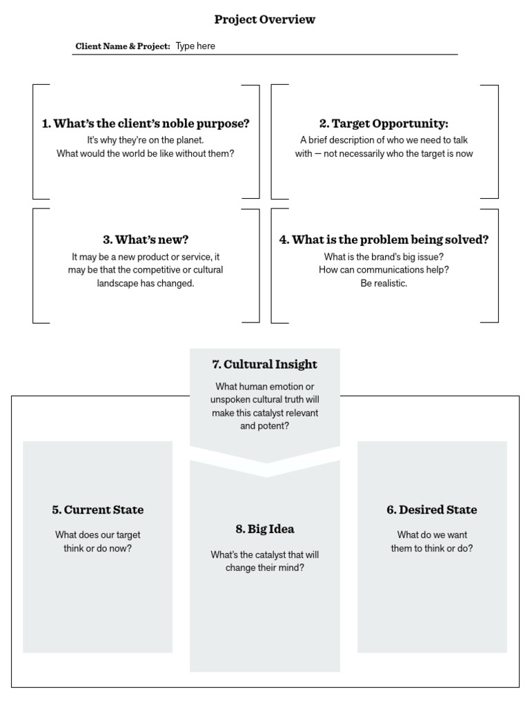 Client Opportunity Analysis Framework | PDF
