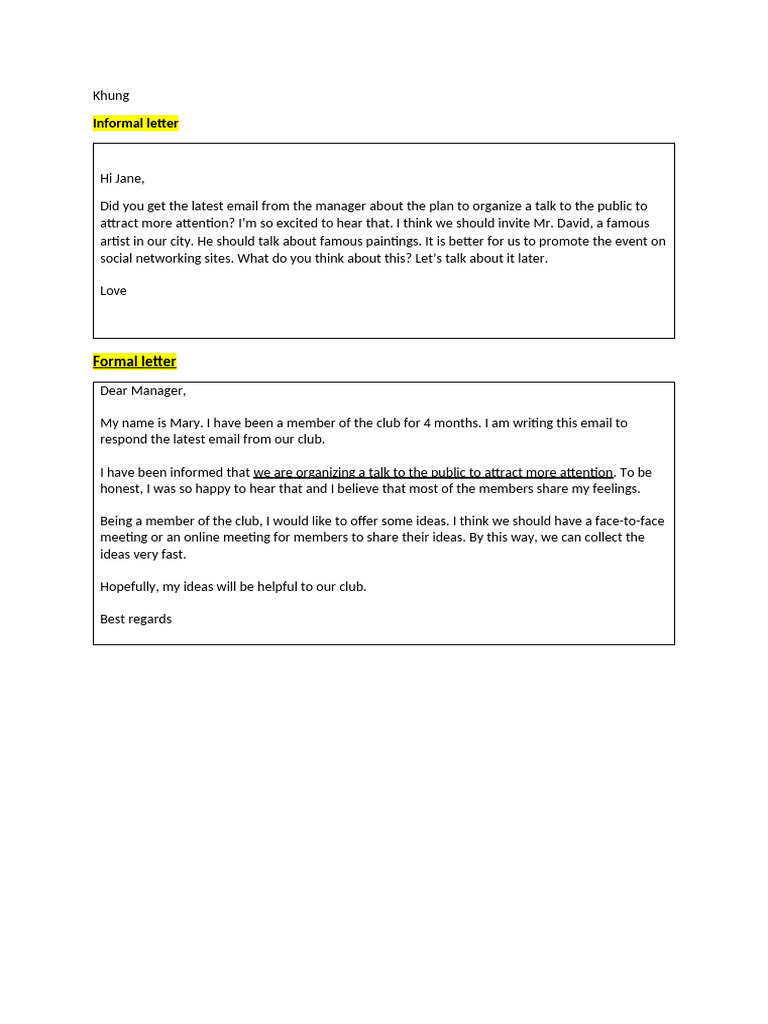 Writing P4 - 2 | PDF