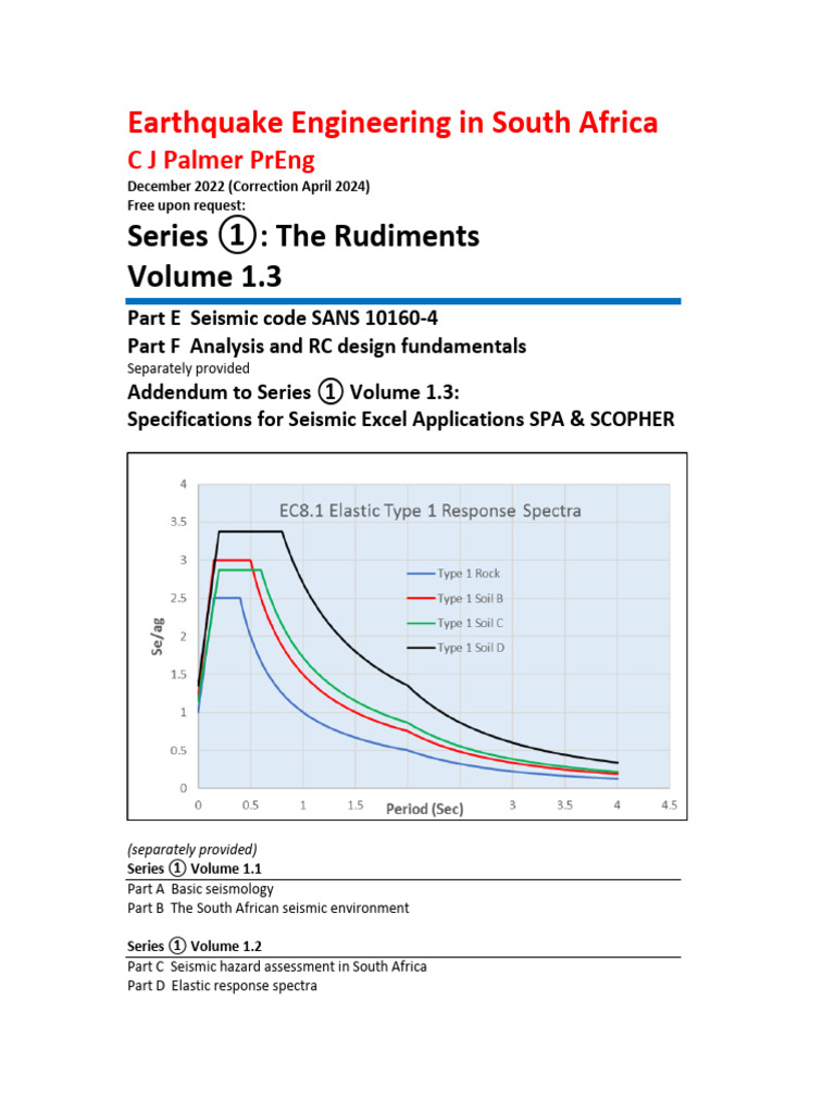 Seismic Code and Design in South Africa | PDF | Earthquake Engineering ...