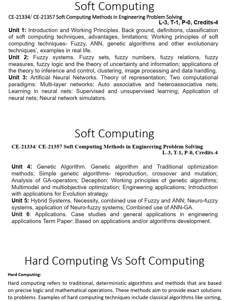 Soft Computing Methods in Engineering | PDF | Machine Learning | Fuzzy ...