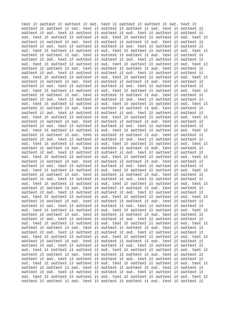 Text Repetition Analysis Document | PDF