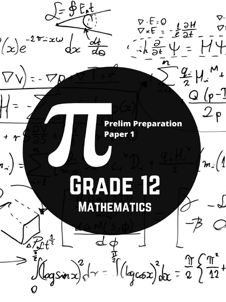 Grade 12 Math P1 - 250902 - 141751 | PDF