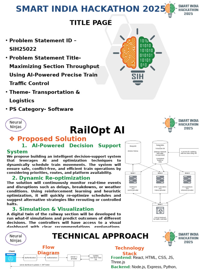 AI-Driven Train Traffic Optimization | PDF | Rail Transport ...