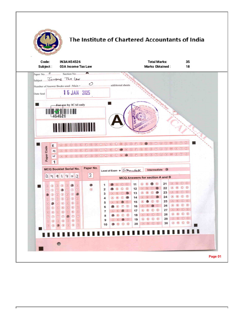 DM - Answersheet (2) Hkfyod85dy8x8tx68cy8x8yx | PDF | Taxes ...