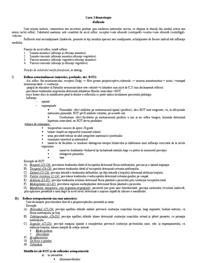 Reflexele | PDF