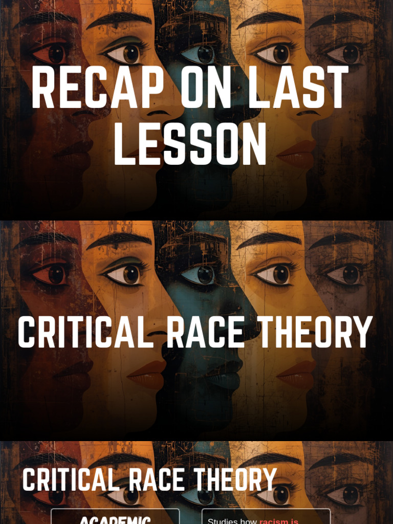 Topic 4 Critical Race Theory - Arce, Burce, Granadino | PDF | Critical ...