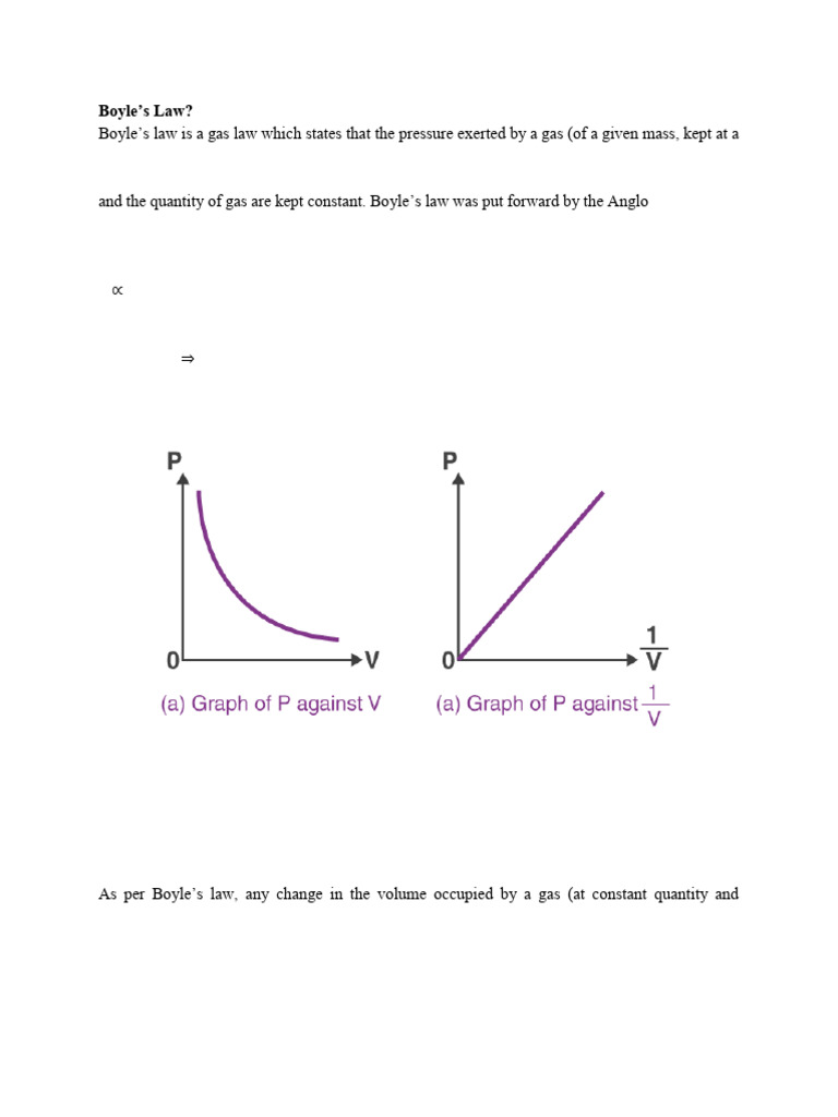 General Gas Laws | PDF | Gases | Temperature