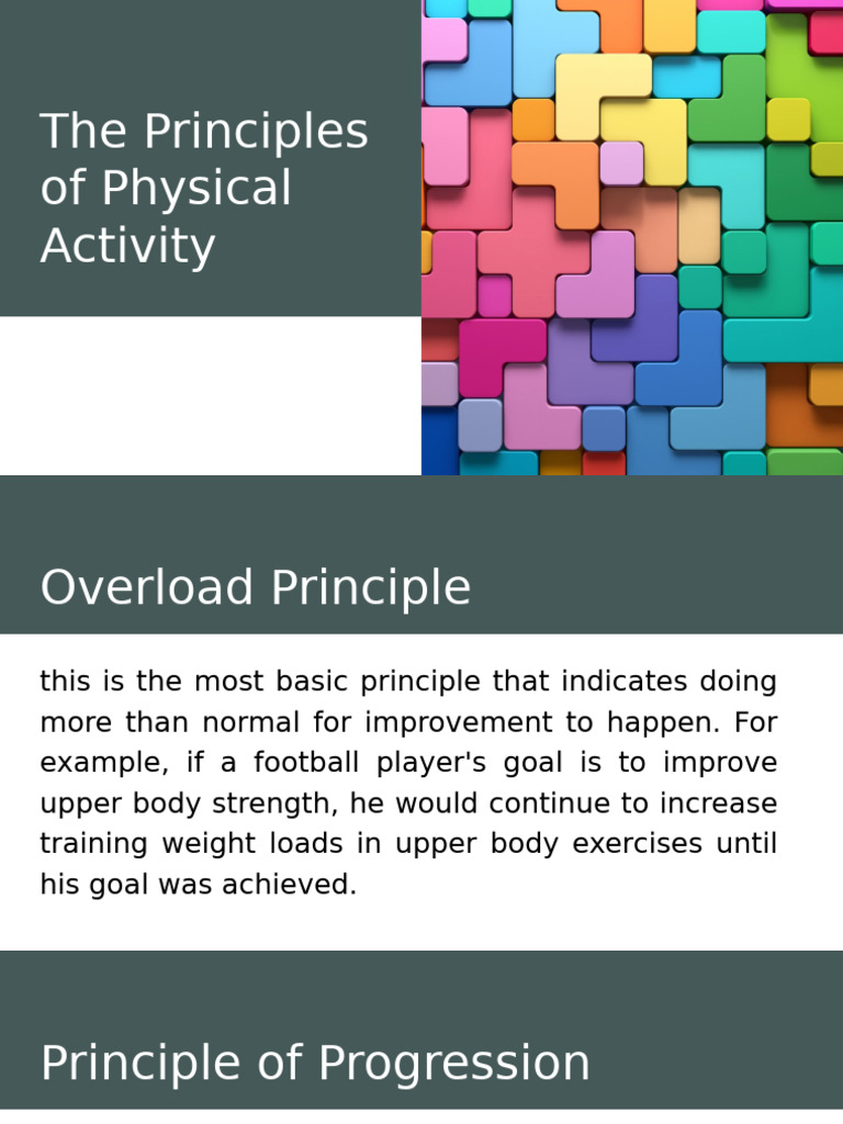 Principles of Effective Physical Activity | PDF