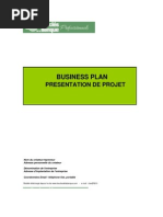 Exemple Business Plan Vierge