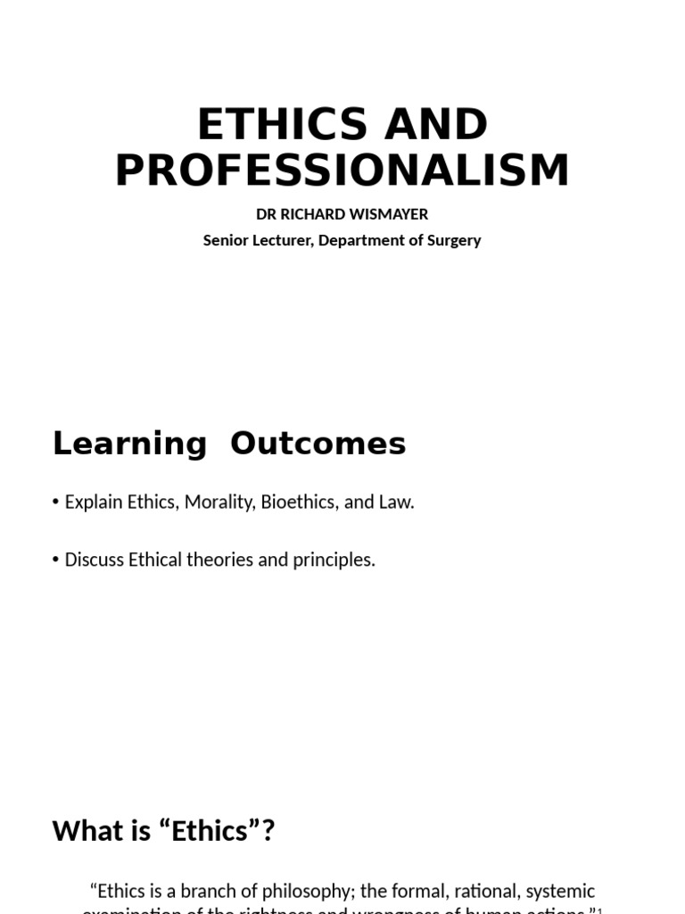 Understanding Medical Ethics and Law | PDF | Utilitarianism | Virtue