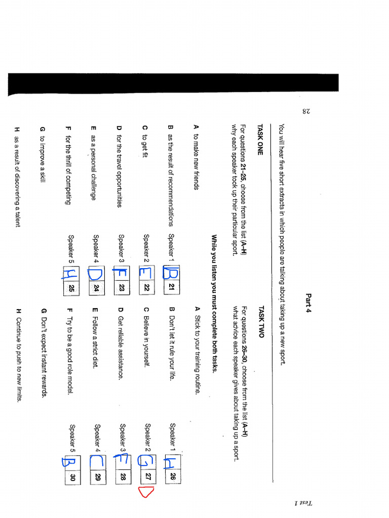 Part 4 Listening | PDF