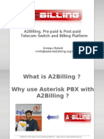 A2Billing Pre-Paid _ Post-Paid Telecom Switch and Billing Platform