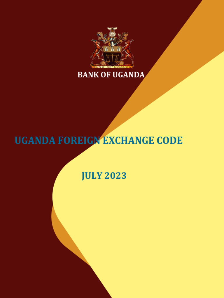 Uganda Foreign Exchange Code Overview | PDF | Market (Economics ...