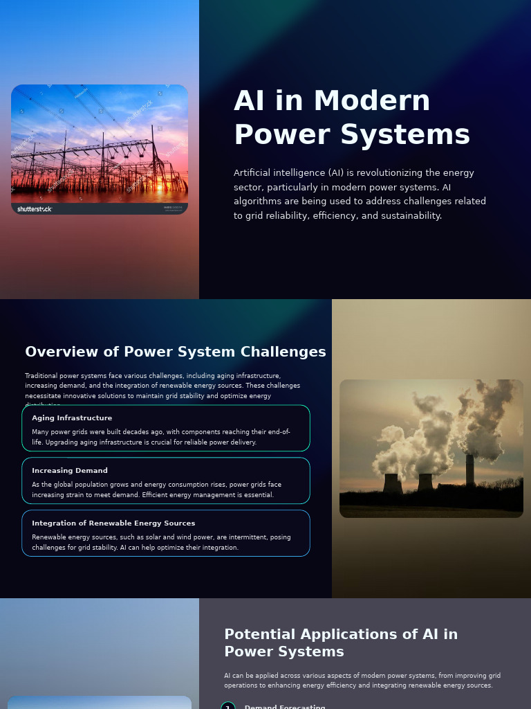 AI in Modern Power Systems | PDF | Artificial Intelligence ...