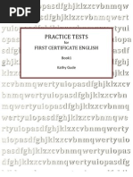 5 Tests of First Certificate English