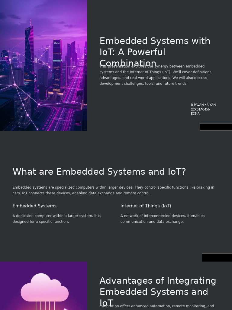 Embedded Systems and IoT Integration | PDF | Internet Of Things ...