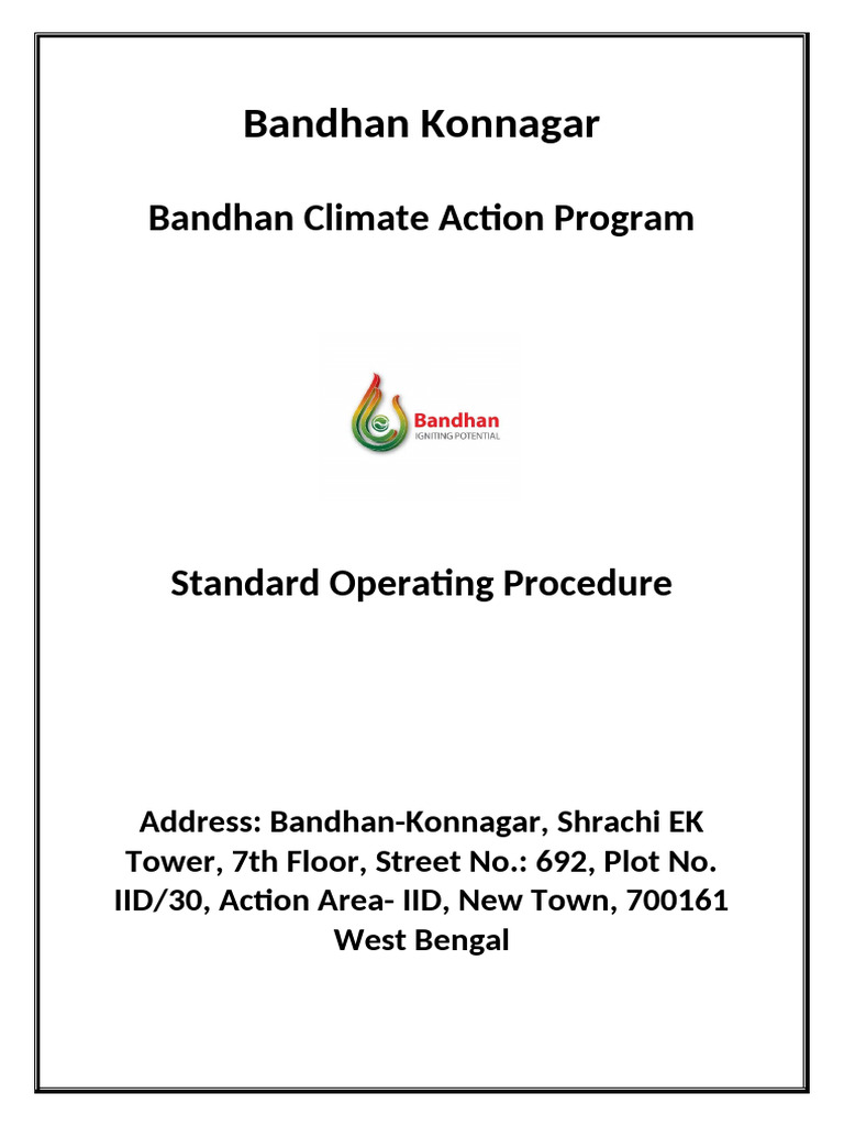 Updated Sop Bcap 2025-26 (1) | PDF | Sustainability | Agriculture