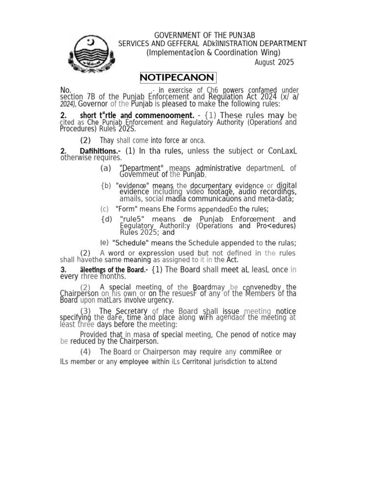 OPR Rules | PDF | Prosecutor | Crime & Violence