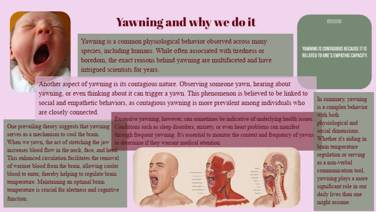 Yawning: Physiology and Brain Cooling | PDF | Mental Health ...