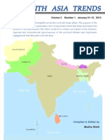 South Asia Trends Vol 3 No 1 Highlights US-Taliban Talks, Afghan Political Dynamics