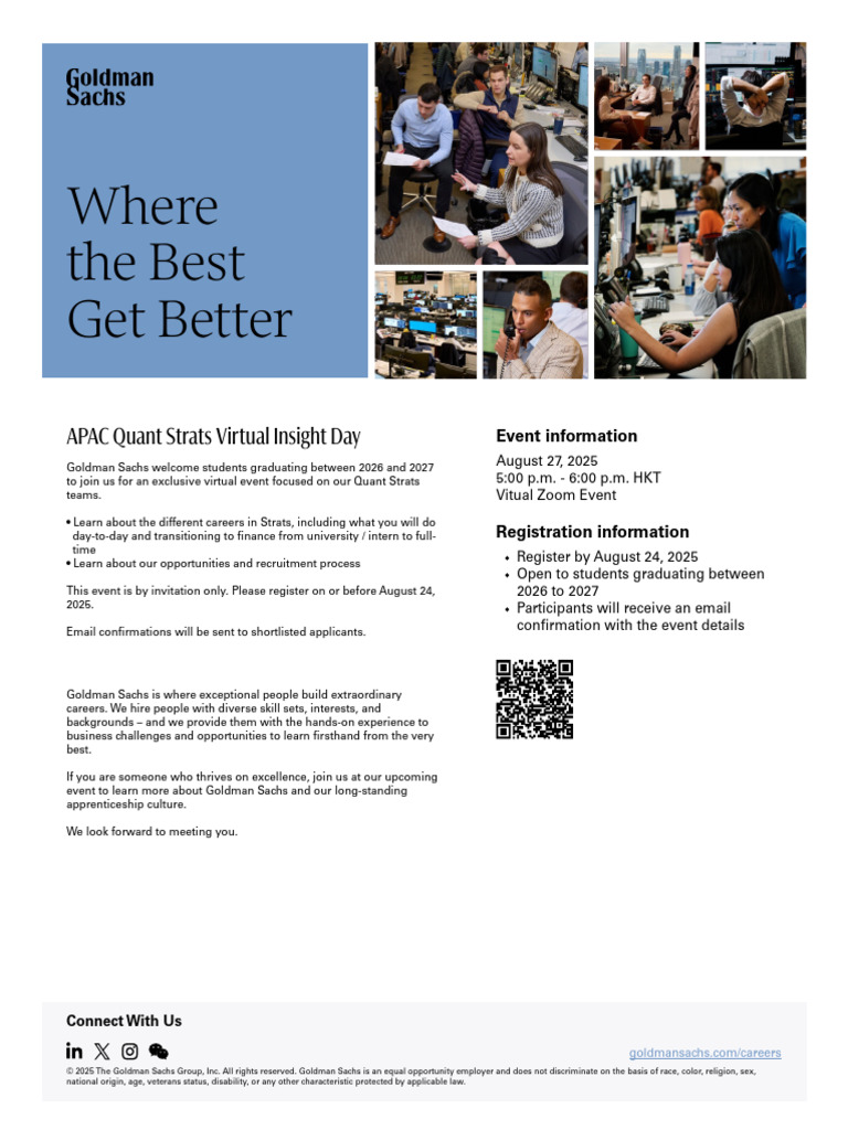 APAC Quant Strats Virtual Insight 2025 | PDF | Civil Rights And ...