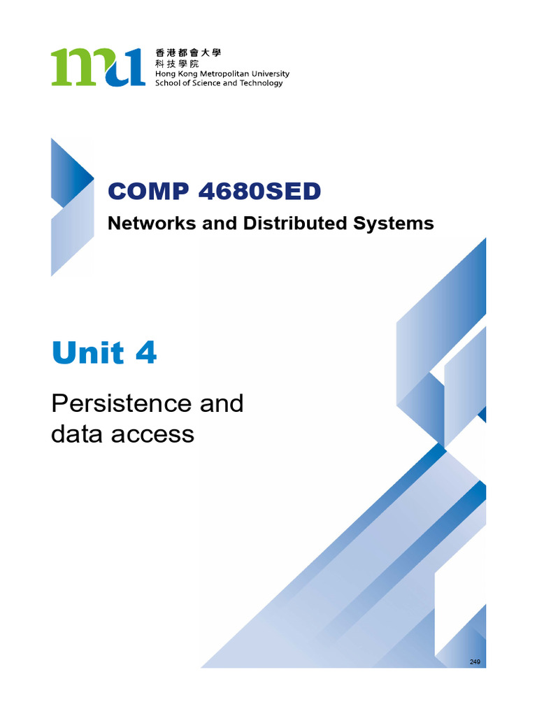 JPA and ORM in Distributed Systems | PDF | Databases | Database Transaction
