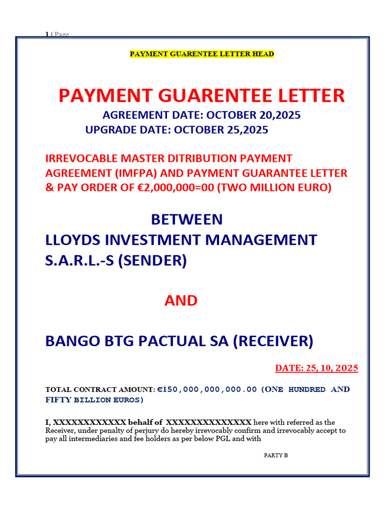 PGL Word Document TKB | PDF | Guarantee