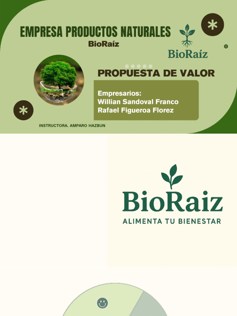Clase Perfil Del Cliente y Propuesta de Valor Bioraiz | PDF | Alimentos ...