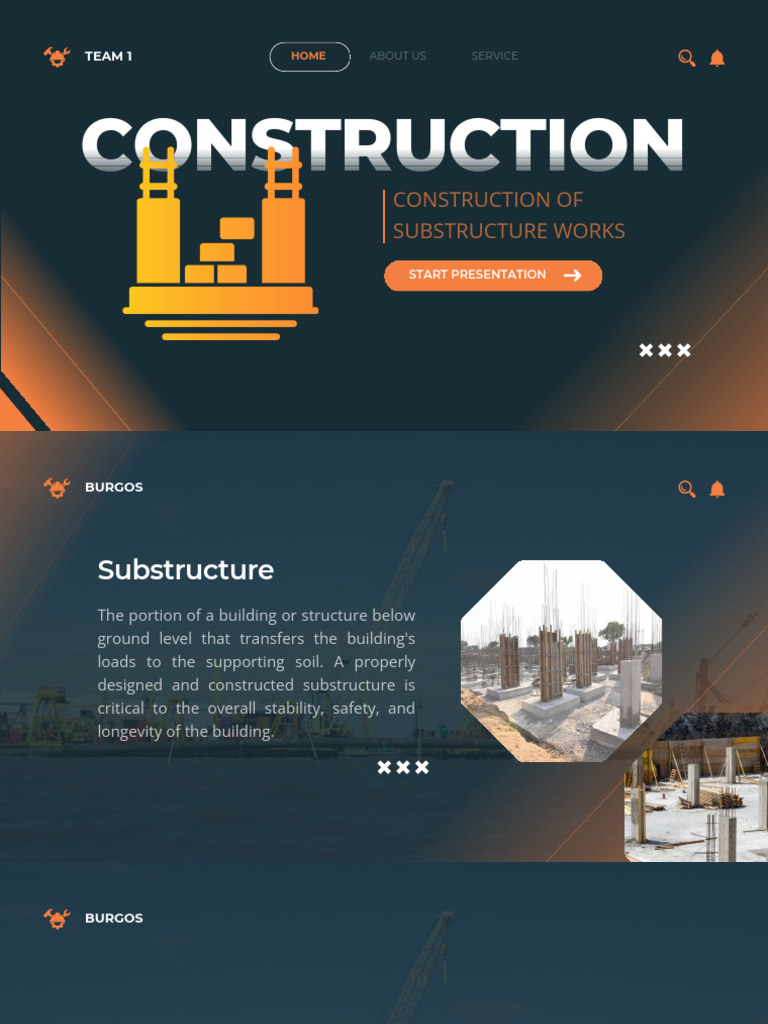 Substructure Works in Construction | PDF | Concrete | Tunnel