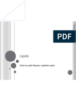 Lipids: Click To Edit Master Subtitle Style