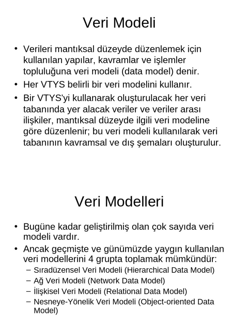 Veri Tabanı Sistemleri Temel Seviye 3 | PDF