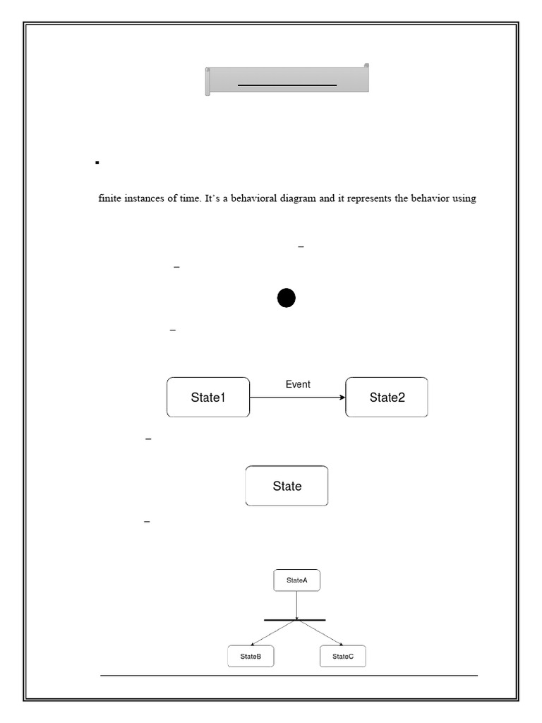 State and Activity Diagrams Explained | PDF | Computer Engineering ...