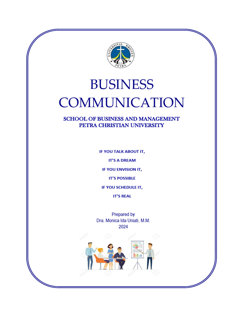 Business Communication Skills Guide | PDF | Communication | Part Of Speech