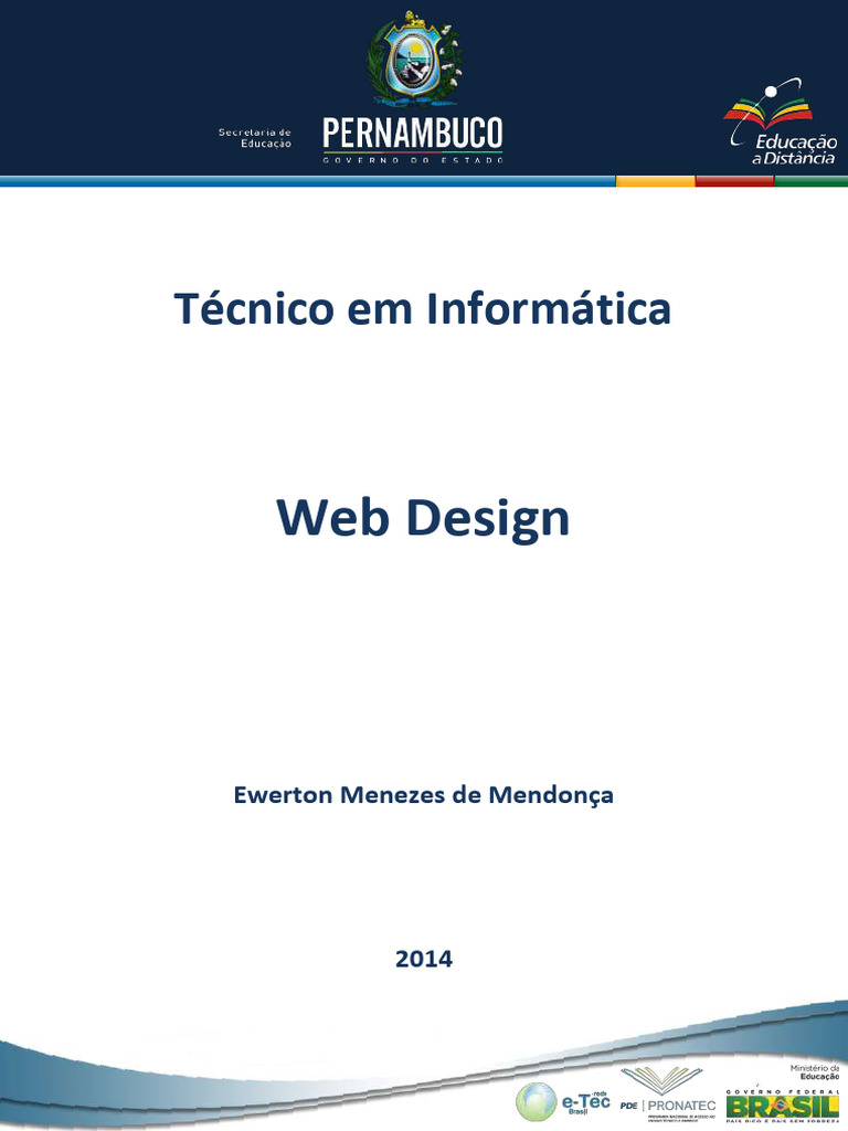 Introdução ao Web Design e Planejamento | PDF | Internet | Rede mundial ...