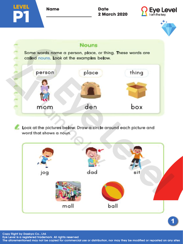 2 Mar P1 English Online Learning Material | PDF