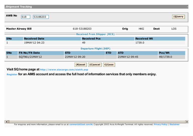 618-53188203 AAT Tracking | PDF