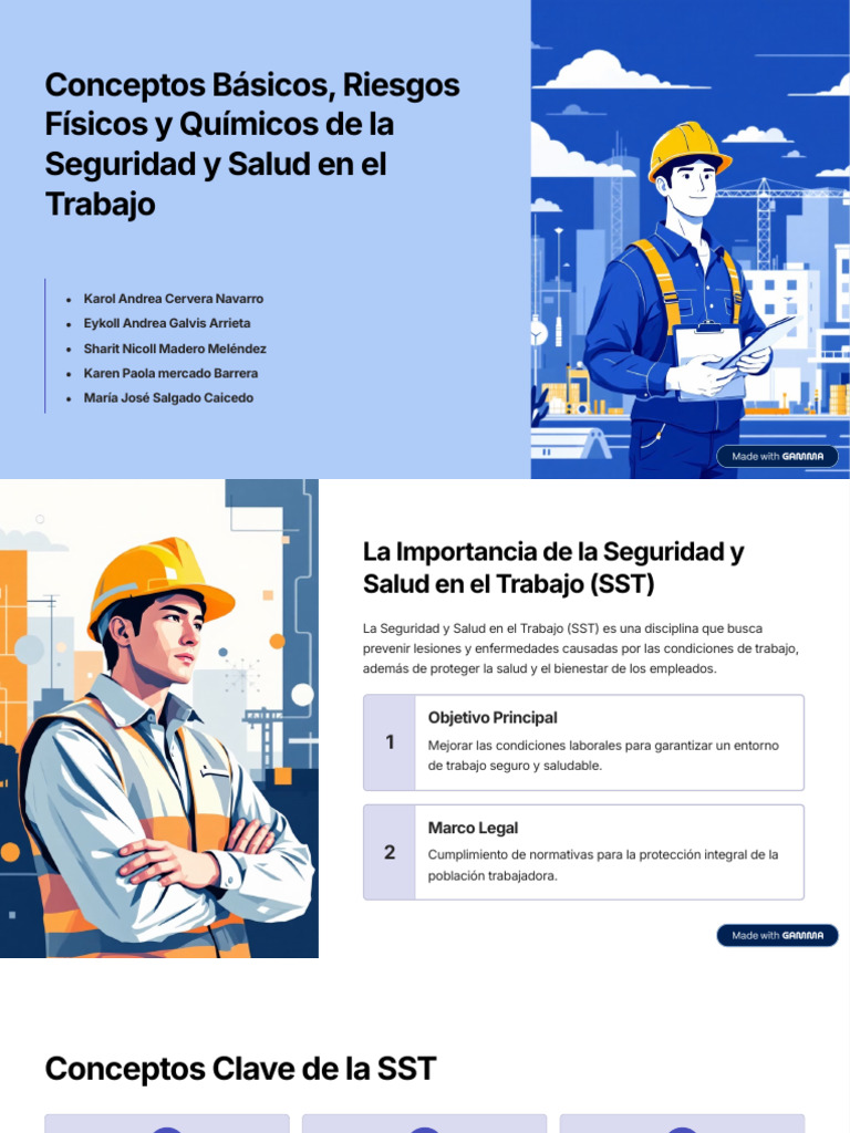 Seguridad y Salud en el Trabajo: Riesgos y Prevención | PDF | Seguridad ...