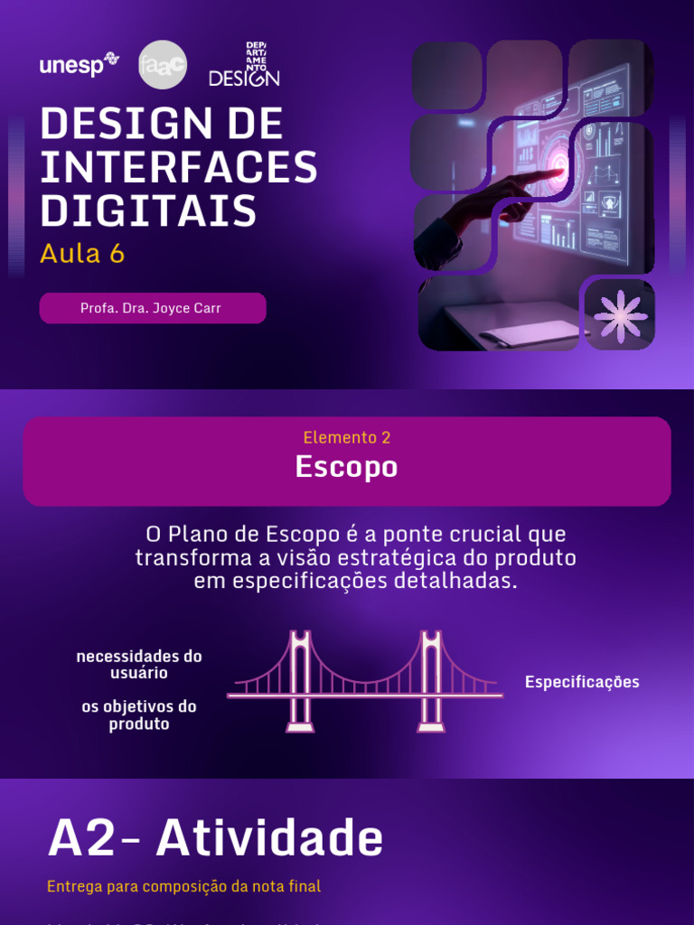 Aula 6 - Design de Interfaces Digitais | PDF | Informação | Sites