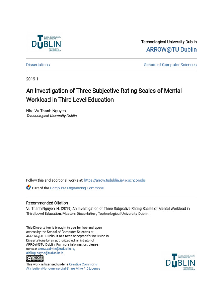 Mental Workload in Higher Education Analysis | PDF | Cross Validation ...