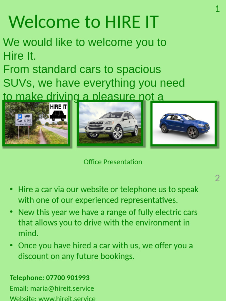 Affordable Car Rentals & Discounts | PDF