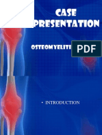 Case Presentation Osteomylitis